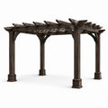 Pergola en Bois 300 x 300 x 250 cm Marron